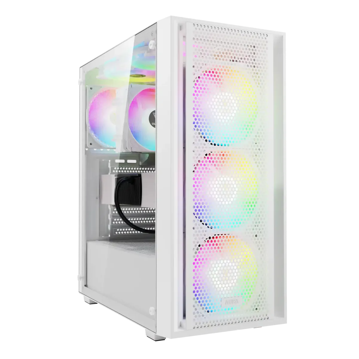 Kućište Gamdias Aura GC2 Elite ARGB belo