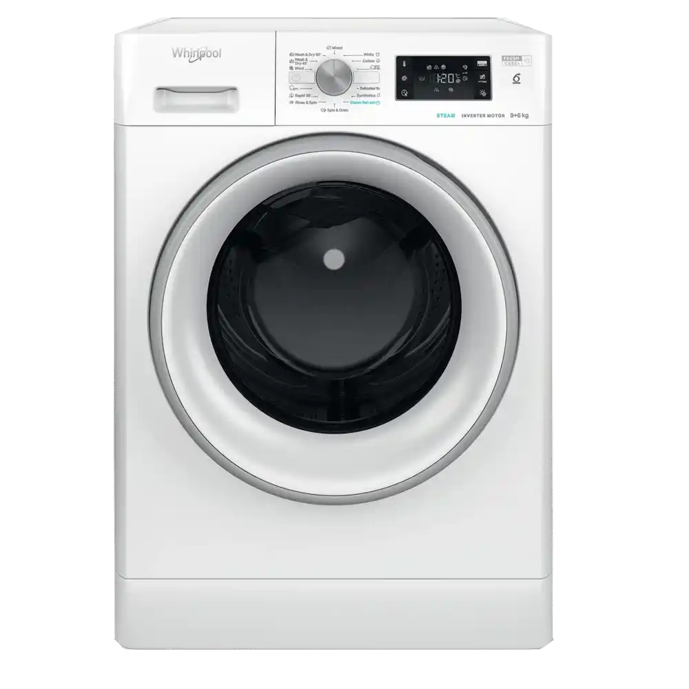 Mašina za pranje i sušenje veša Whirlpool  FFWDB 964369 SV  kapa...