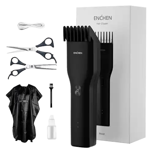 Mašinica za šišanje Enchen Boost Set/ Crna