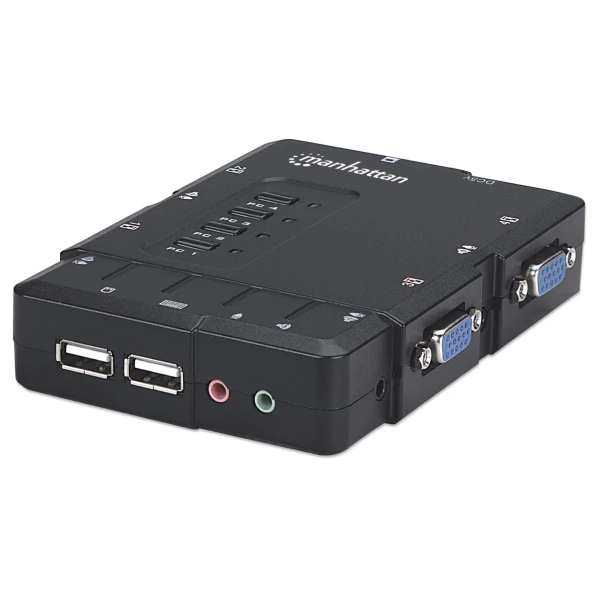Manhattan Switch 4-Port KVM 1080p