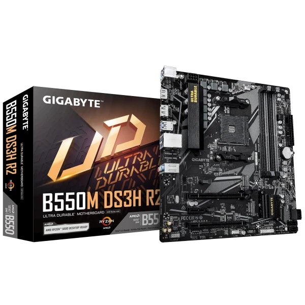 Matična ploča AM4 Gigabyte B550M DS3H R2 1.0  HDMI/DVI/M.2