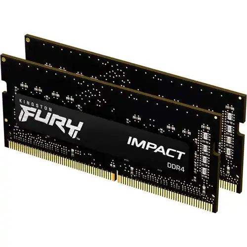 Memorija SODIMM DDR4 32GB (2x16) 3200MHz Kingston Fury Impact KF432...