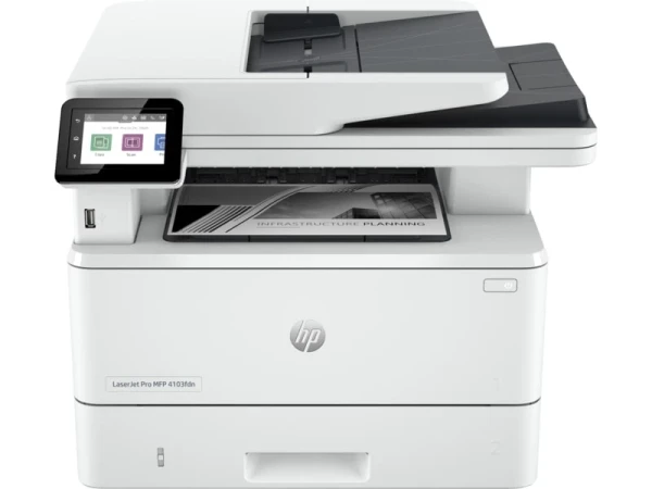 MFP HP LaserJet Pro 4103fdn 1200x1200/42ppm/512MB/LAN/WiFi/USB/DADF...