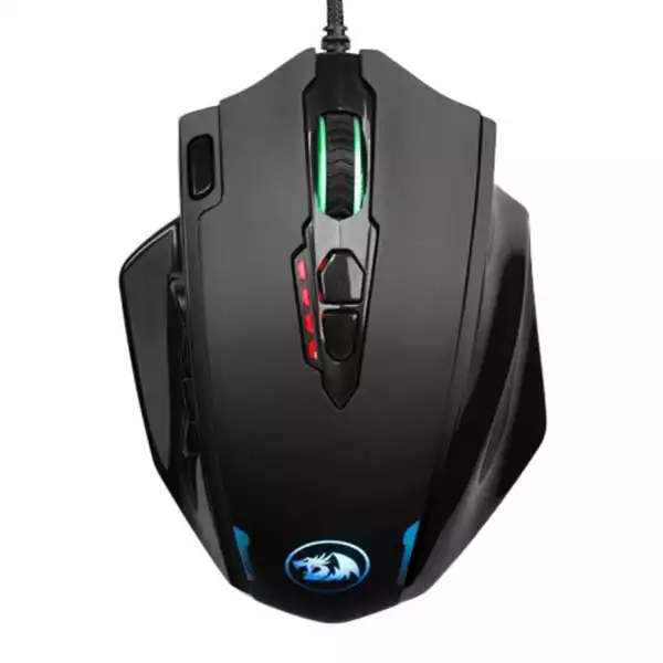 Miš Redragon M908 12400 DPI, 18 tastera, 8 tegova, RGB pozadinsko ...