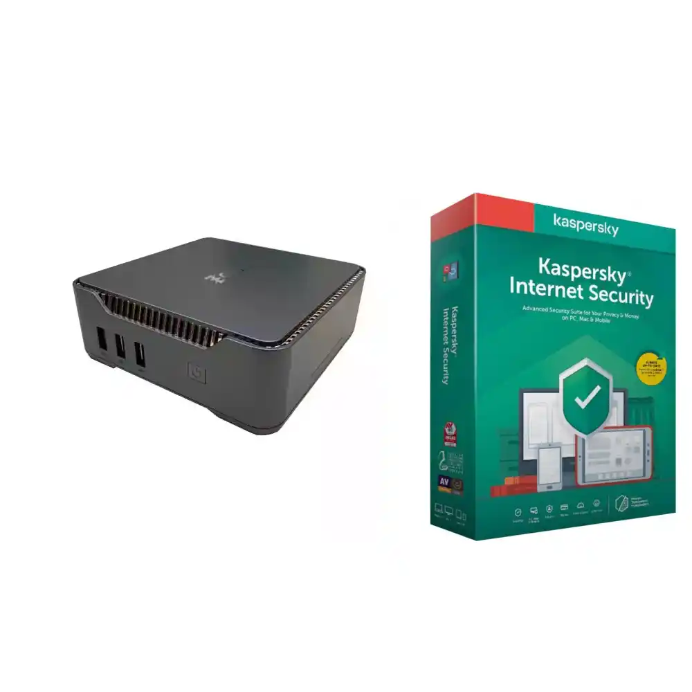 Mini PC Zeus GK3V Celeron QC N95 3.40 GHz/DDR4 8GB/m.2 256GB/LAN/Du...