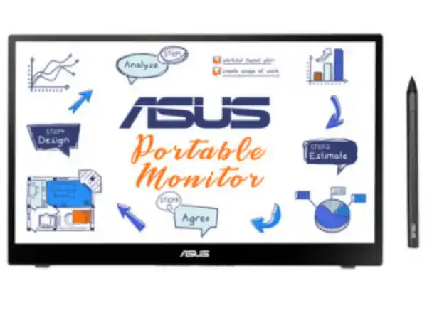 Monitor ASUS ZenScreen MB14AHD  14"IPS1920x108060Hz5ms GtGUSB C x2p...