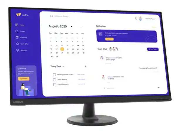 Monitor LENOVO D32u-40 31.5"VA3840x216060Hz4ms2xHDMI,DPFreeSyncVESA...