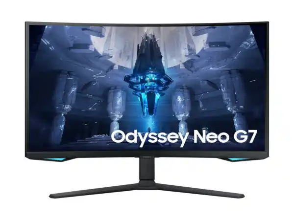 Monitor SAMSUNG LS32BG750NPXEN 32"VA,zakrivljen3840x2160165Hz1ms Gt...