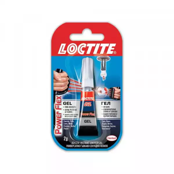 Oho Super lepak  LOCTITE  Bond 2gr. Power Flex ( 0721 )