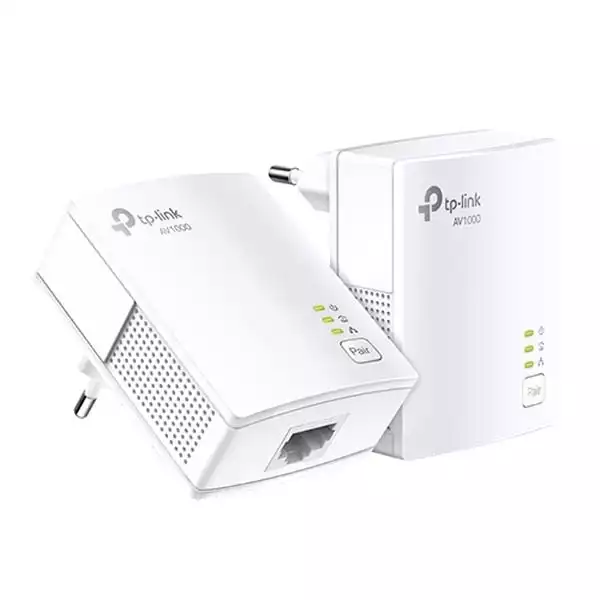 Powerline Ethernet Adapter TP-Link TL-PA7017P KIT 1000Mbps/1GB LAN ...