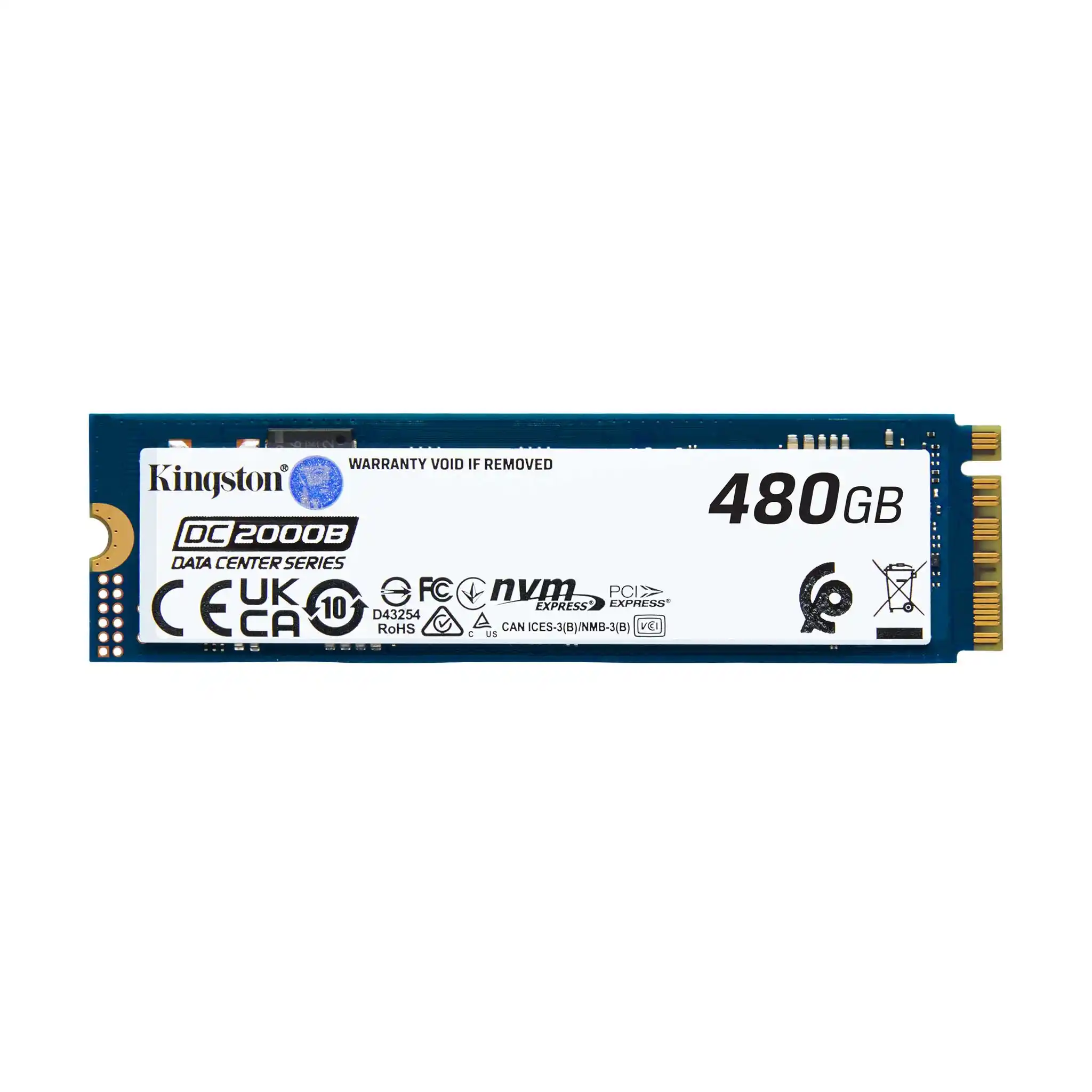 Serverski NVME SSD Kingston DataCentar DC2000B 480GB 2280/7000MBs/8...