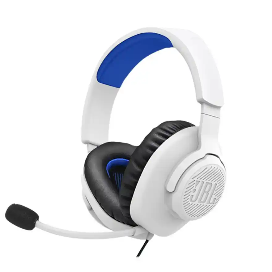 Slušalice sa mikrofonom JBL Quantum 100PS plavo bele