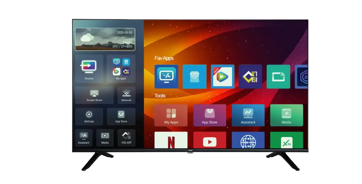 SMART LED TV 40 FOX 40AOS480G 1920x1080/FHD/DVB-T2/S2/C/Android 14 ...