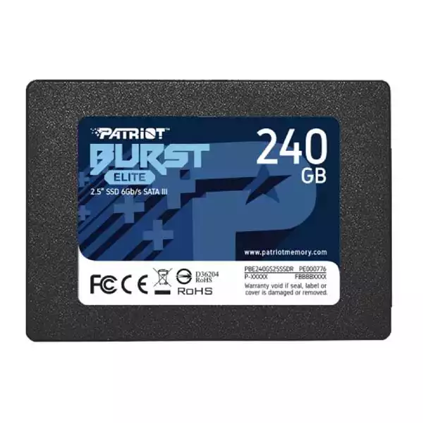 SSD 2.5 SATA3 6Gb/s 240GB Patriot Burst Elite 450MBs/320MBs PBE240G...