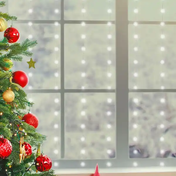 Svetleći niz sa 200 hladno belih LED dioda (MLF200WH)