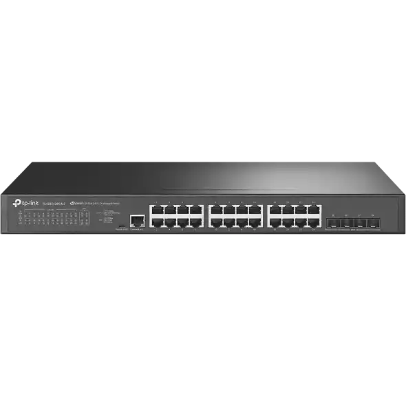 Svič 10/100/1000 24-port TP-Link TL-SG3428X-M2 Omada L3-Lite uprav...