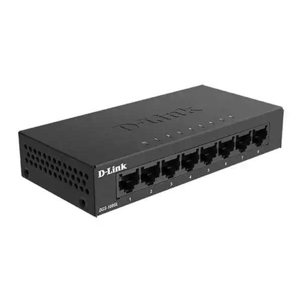 Svič 8-port 10/100/1000 D-Link Unmanaged DGS-108GL/E