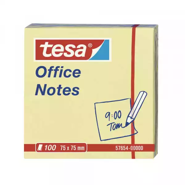 Tesa Samolepljivi listići TESA 100 lis, 75x75 žuti 57654 ( A930 )