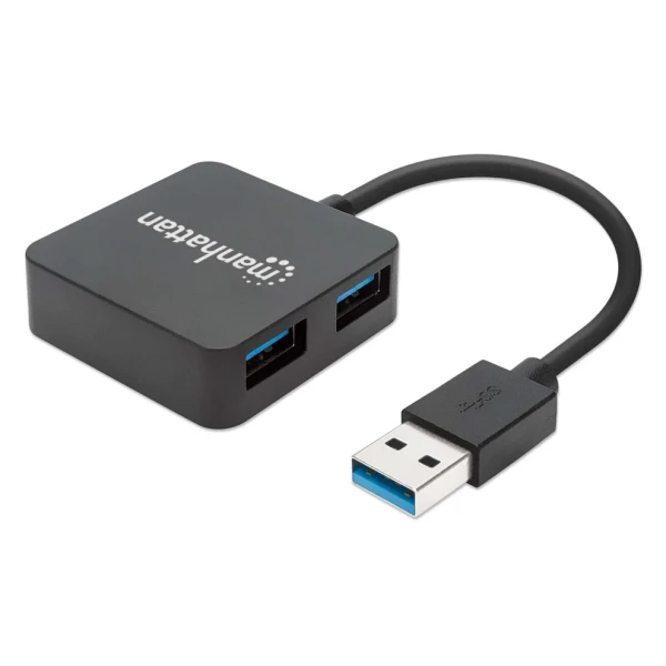 USB HUB USB 3.0 --> 4x USB A, Bus Powered, Manhattan 162296