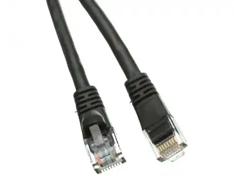 UTP kabl patch CAT6 0.5m crni
