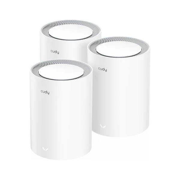 Whole Home Wi-Fi 6 Mesh System 2.5G Solution Cudy M3000 AX3000 Dual...