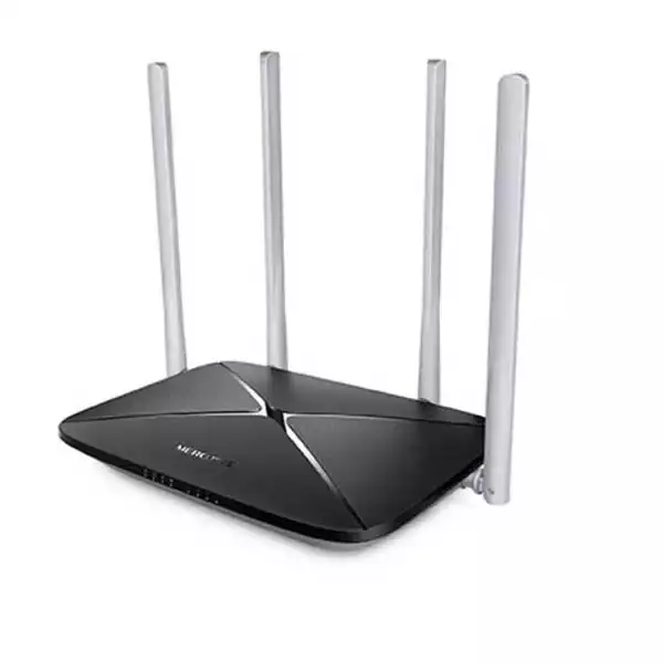 Wireless Router Mercusys AC12 AC1200/867Mb/s/ext x 4/2.4-5Ghz/1WAN/...