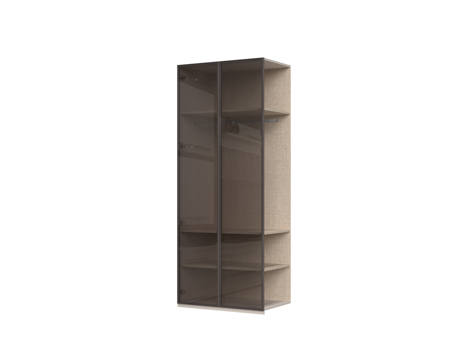 Dodatni plakar sa aluminijumskim ramom DP2-2AL