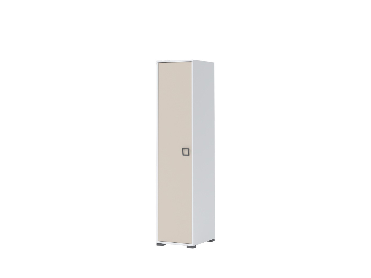 Garderober G1 belo/pesak