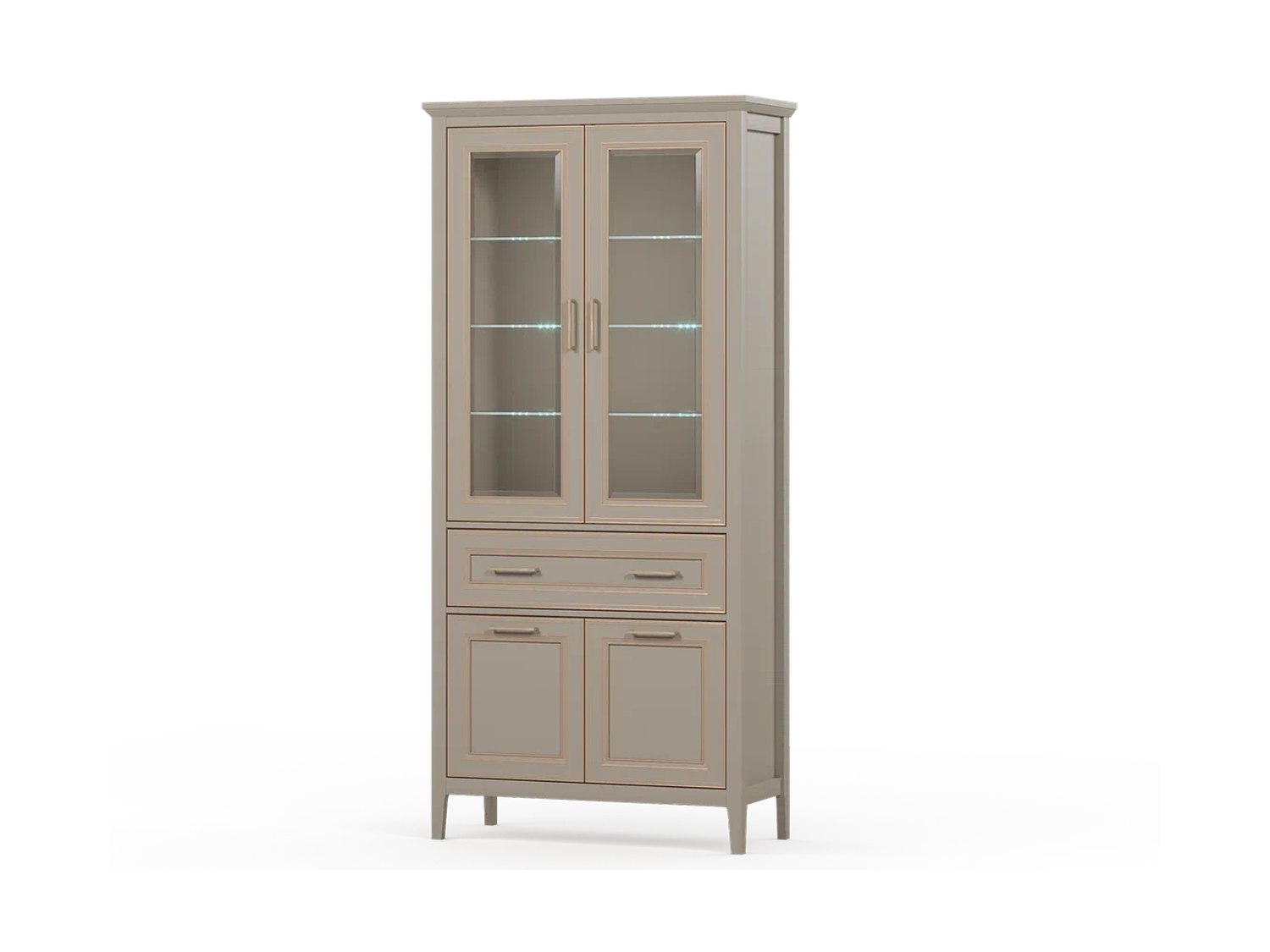 Vitrina CLASSIC REG2W2D1S sa rasvetom