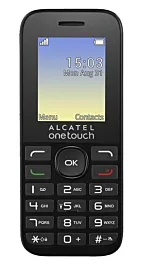 1016D BLACK Feature bas ALCATEL