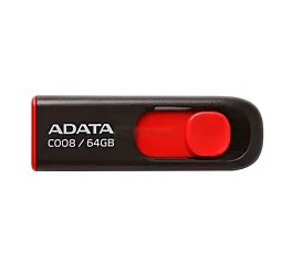 A-Data USB flash C008 - 64 GB - Crno-crveni