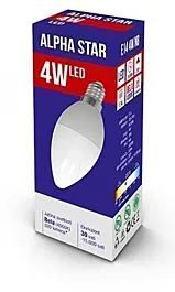 ALPHA STAR Sijalica LED ALPHA E14 4W