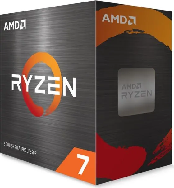 AMD Ryzen 7 5700X, 8C/16T, 3,4 GHz - 4,6 GHz, Box