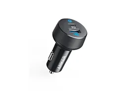 Anker Auto punjač PowerDrive 18 W USB TipC + 15 W USB TipA - Crni