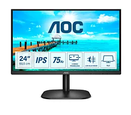 Aoc Monitor 24B2XD 23,8" FHD/IPS/75 Hz
