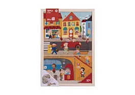 Apli Drvene puzzle - Grad