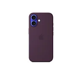 Apple iPhone 16 Silicone Case with MagSafe MYY43ZM/A - Plum