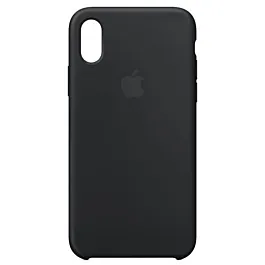 APPLE Silikonska maska za iPhone X - Crna