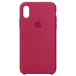APPLE Silikonska maska za iPhone X - Roze