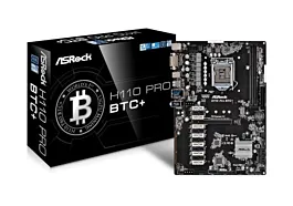ASRock Matična ploča H110 Pro BTC+