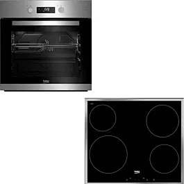 Beko Ugradni set - Multifunkcionalna rerna i staklokeramička ploča BSM22320X