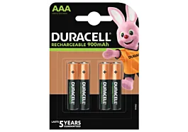Duracell Baterije AAA 900 mAh - 4 komada