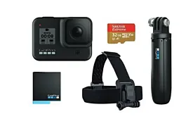 GoPro Hero 8 Bundle - Crni