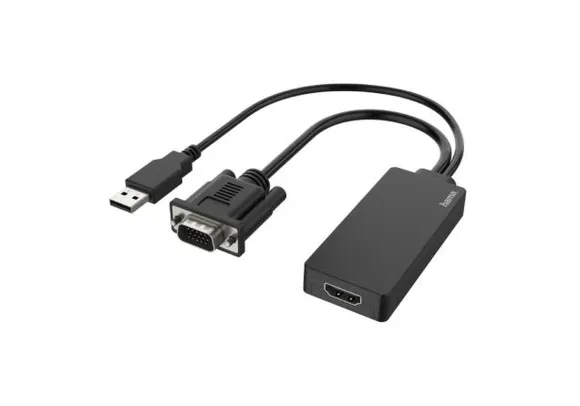 Hama Video adapter HDMI na VGA + USB - 0,15 m