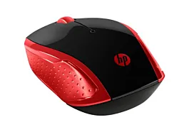 HP Bežični miš 200 - 2HU82AA - Crno-crveni