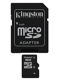 Kingston Micro SD 8 GB KFSDC4