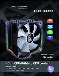 LC POWER Kuler LC-CC-120-RGB