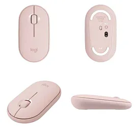 Logitec Bežični miš Pebble M350-Roze