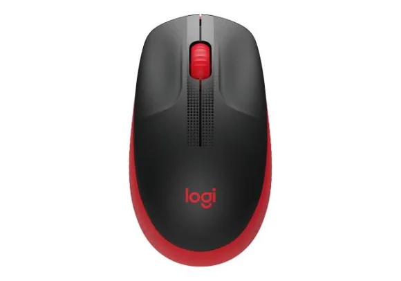 Logitech Bežični miš M190 - Crveni