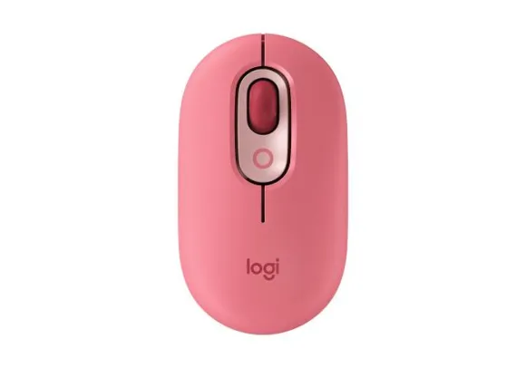 Logitech Bežični miš Pop - Crevno-roze